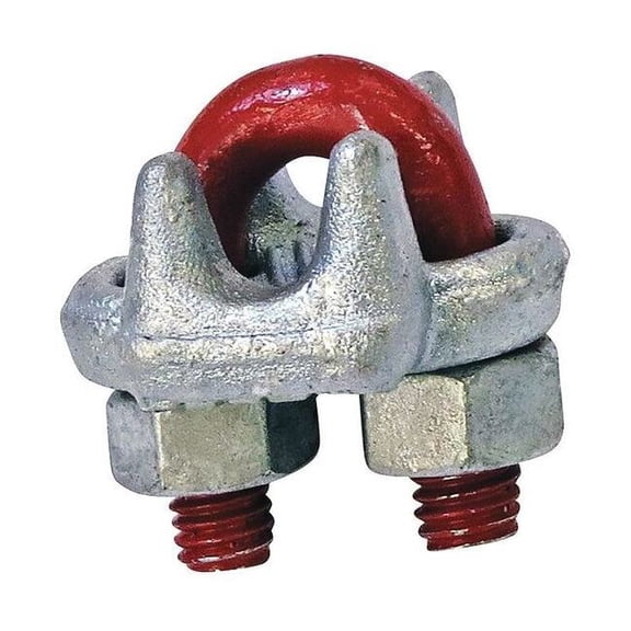 Crosby Wire Rope U-Bolt Clip,1 1/4 in Rope dia. 1010275