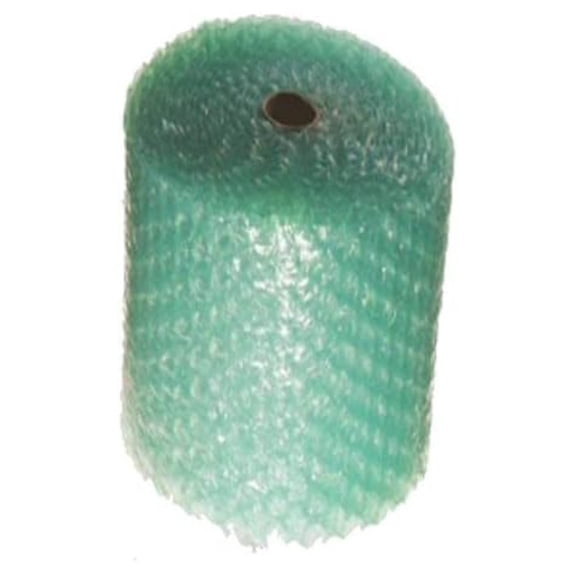 ! 1 Rolls of 62.5' x 24" Large (1/2") Green Bubble Cushioning Wrap made from Recycled Materials 125 sq ft total