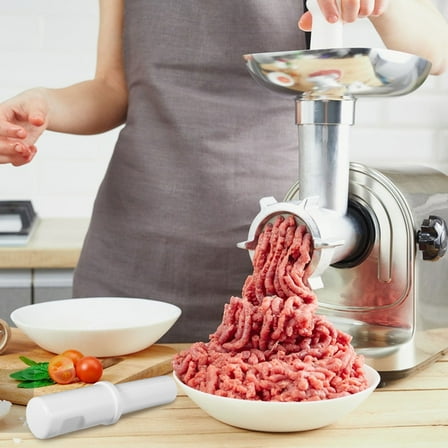 STOBOK 2pcs Meat Grinder Tool Plastic Sausage Stuffer for Home Kitchen and Food Processing Plant