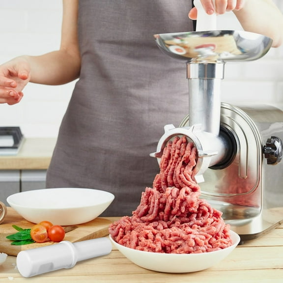 STOBOK 2pcs Meat Grinder Tool Plastic Sausage Stuffer for Home Kitchen and Food Processing Plant