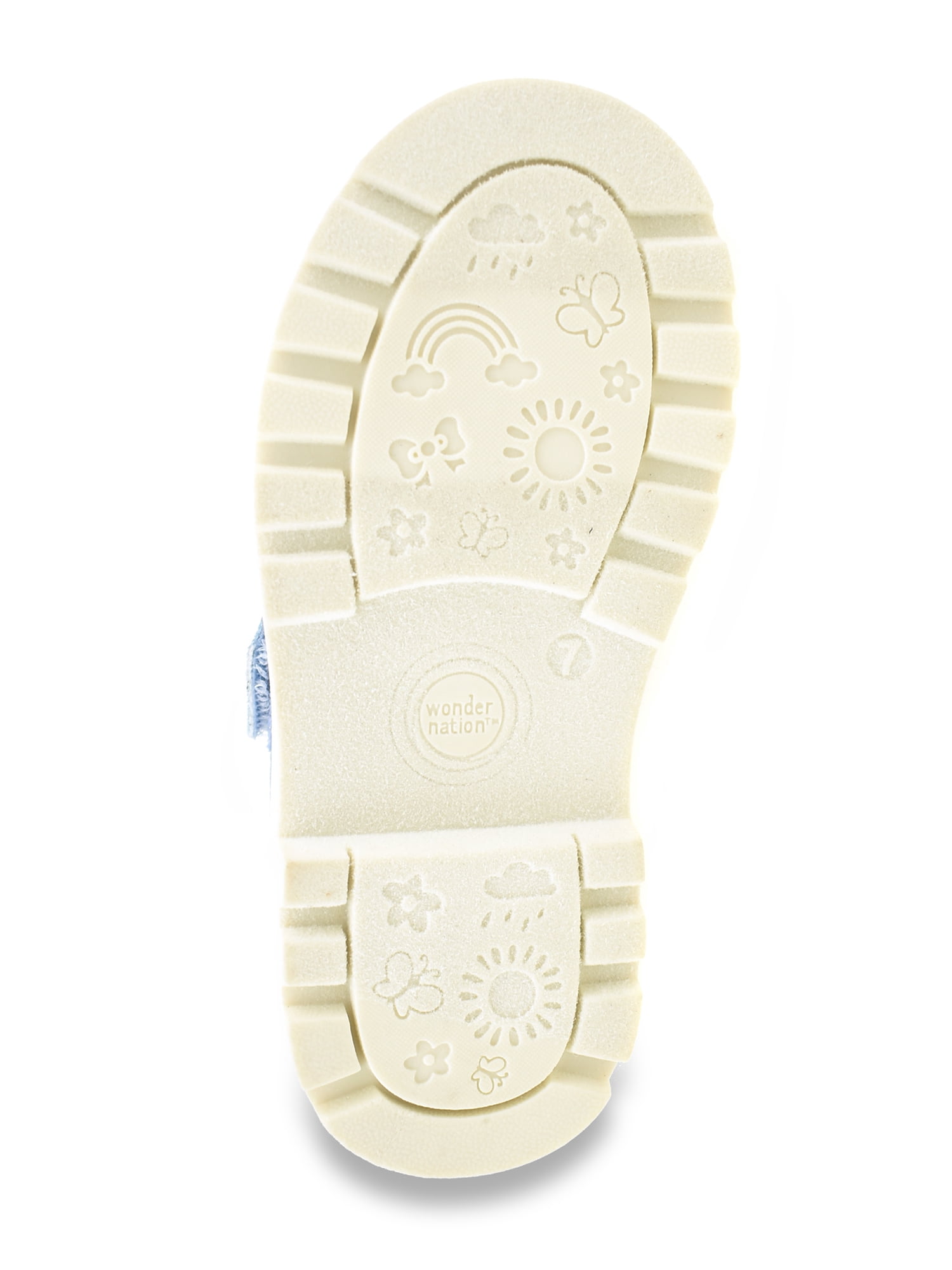 Wonder Nation Toddler Girls Casual T Strap Shoes