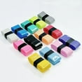 thumbnail image 3 of LJNYFDC Tennis Racket Grip Tape Pickleball Grip Tapes 12Pcs Self Adhesive Slip Resistant Super Absorbent Vivid Color Universal Tennis Racket Overgrip, 3 of 7