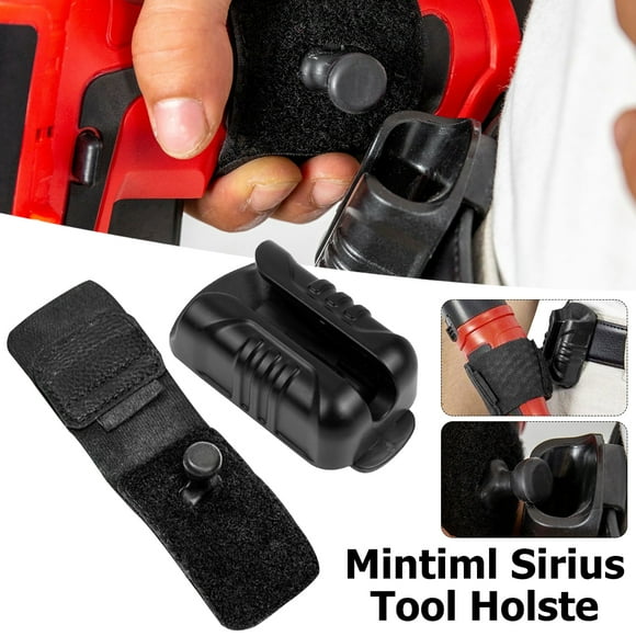 BUTORY Ceinture de Taille Portable Support de Perceuse Électrique avec Sangle en Nylon Holster Élastique pour Outils
