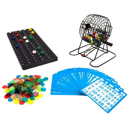 Royal Bingo Supplies Deluxe 6-Inch Game with Colored Balls, 300 Bingo Chips and 50 Bingo (Best Bingo Games For Android)