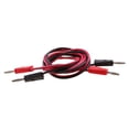thumbnail image 1 of Cable de Prueba de 2 Piezas Conector Banana a Conector Banana 4 mm de Plátano a Plátano, 1 of 8