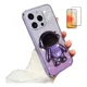 thumbnail image 1 of Funda Para iPhone 16 Pro Max Plus Polvo Flash Astronauta+mic, 1 of 8