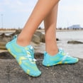 thumbnail image 4 of Rokment Hiking Barefoot Water Shoes for Women Men Beach Swim Pool River Quick Dry Athletic Wide Toe Outdoor Sport Kayaking Boating Rock Climbing Yoga Lake Diving Mint Green Size 8.5, 4 of 6