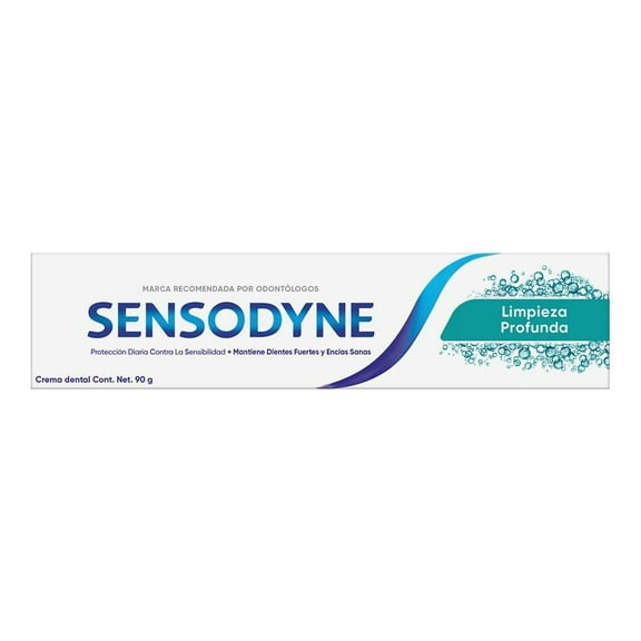 Pasta de dientes para sensibilidad Sensodyne Deep Clean 90g
