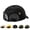 Black, variant on Aviator Baseball Cap with Detachable Goggles, Vintage Pilot Hat
