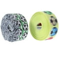 thumbnail image 4 of Dosaele 2 Rolls Gift Ribbon Decoration Soccer Ribbon Decor Multi-use Ribbon Packing Ribbon, 4 of 7