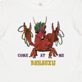 thumbnail image 4 of Inktastic Mardi Gras Come at Me Breaux Crayfish Boys or Girls Baby T-Shirt, 4 of 5
