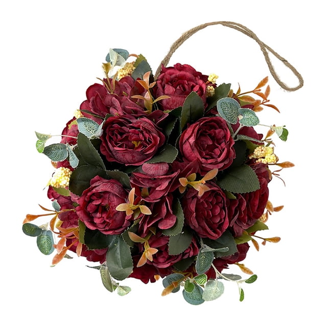 Simulation Hydrangea Peony Flower Ball Home Party Decoration 20cm For Wedding Centerpiece Silk Fake Flowers