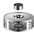 thumbnail image 1 of Chauffe-Thé en Acier Inoxydable avec Support pour Chauffe-Eau, Chauffe-Café, Chauffe-Thé, Support Anti-Renversement, Réchaud Adapté pour, 1 of 5