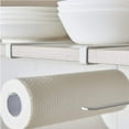 thumbnail image 4 of Paper Towel Holder - Amerteer Under Cabinet Paper Roll Holder Rack, Towel Hanging, White, without Drilling, Kitchen, Bathroom, 4 of 7