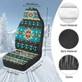 thumbnail image 7 of Uorisanigo Set of 2 Automotive Seat Cover Front Set, Universal Fashion Southwestern Aztec Tribal Auto Front Seats Protection Car Accessoires Fits for Car, SUV, Sedan, Truck, 7 of 7