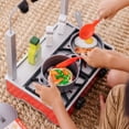 thumbnail image 2 of Melissa & Doug 19-Piece Deluxe Wooden Cooktop Set, 2 of 6