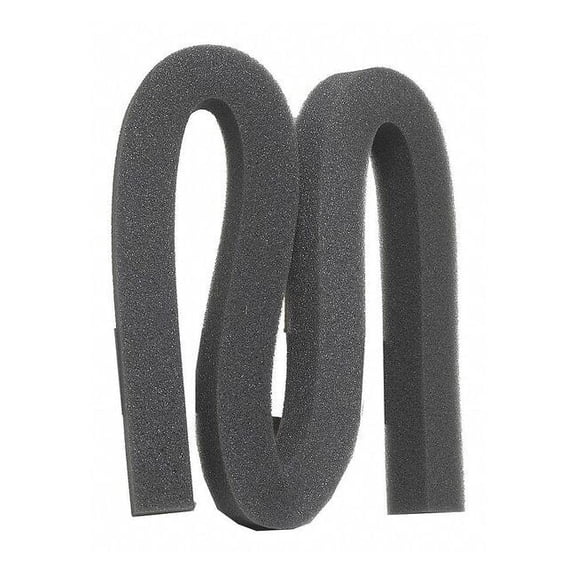 Comfort Zone Foam Weather Strip, 1.25"x1.25"x42", Seals Gaps Reduces Leaks