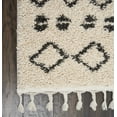 thumbnail image 5 of Nourison Moroccan Shag Boho Cream 7'10" x 10'6" Area Rug, (8' x 11'), 5 of 12