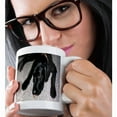 thumbnail image 2 of 3drose, Black Lab Eating Grape, 11oz Mug, 2 of 6