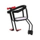 thumbnail image 5 of Asiento de bicicleta para bebé, montaje frontal para bicicleta de adulto con pedales, asiento de bicicleta para Negro shamjiam Asiento de montaje delantero de bicicleta, 5 of 8