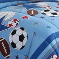 thumbnail image 2 of Sports and Stars Comforter Sets Multiple Polyester 2-Piece Twin Comforter Set, sports themed, for Kids, OEKO-TEX Certified, 2 of 4