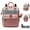 Pink Grey, variant on WANDF Diaper Bag Backpack with Changing Station, Large Travel Mommy Bag, Waterproof Diaper Backpack for Moms Dads with USB Charging Port,Mommy Essentials Shower Gifts Gifts(Blue Bag)