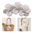thumbnail image 4 of 3 manualidades con apliques cosidos con para ropa, blanco Sunnimix  Apliques de parche con cuentas, 4 of 8