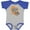 Baseball Heather and Royal, variant on Inktastic I Wear Orange for My Aunt Multiple Sclerosis Awareness Boys or Girls Baby Bodysuit