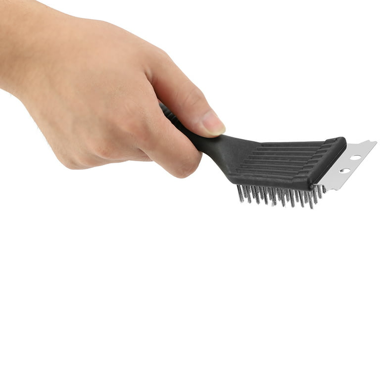 Durable Barbecue Grill Cleaning Brush With Wire Bristles – Kitchen