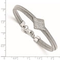 thumbnail image 2 of Auriga 925 Sterling Silver Cubic Zirconia Bracelet 7inch for Women, 2 of 4