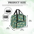 thumbnail image 6 of ZIATUBLE Avocado Portable Carrying Totes Pear Sewing Machine Fabrics for Tote Bags Universal Carrier Supply Organizer for Accessories Easy to Clean Sewing Machine Totes and Bags, 6 of 7