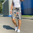 thumbnail image 6 of Logiee Dog Print Men's Pajama Shorts with Drawstring & Pockets,Sleep Shorts for Men,Sleepwear Bottoms,Elastic Waistband Loungewear-Medium, 6 of 6