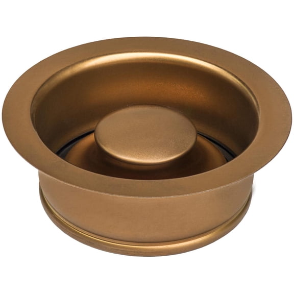 Ruvati Garbage Disposal Flange for Kitchen Sinks Copper Tone Stainless Steel