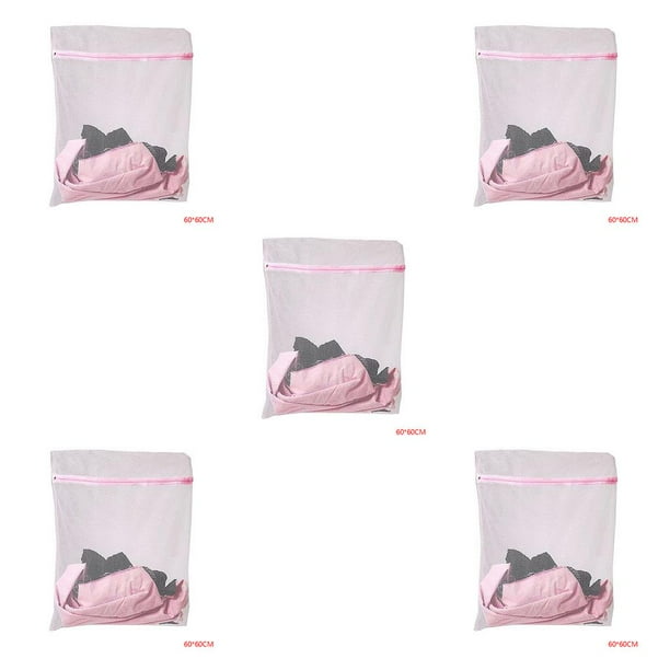 Bewildely Bolsas de lavandería de malla gruesa con cremallera, ropa interior, organizador de red, bolsa de a máquina para sujetador, varios Type6 NO6 Bewildely CBP017246