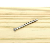 Starborn 5001470 No.8 x 2.5 in. Star Trim Head Stainless Steel Deck Screws, Pack of 2500