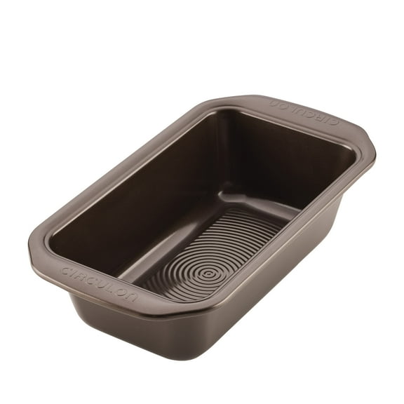 Circulon Bakeware Nonstick  9" x 5" Loaf Pan, Chocolate Brown