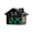 Black shell green, variant on Lynono Co.,Ltd Large Alarm Clocks for Bedroom Living Room led Digital Clock Digital Alarm Clock with Day of Week Date Desk Clocks