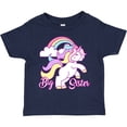 thumbnail image 3 of Inktastic Big Sister Unicorn Girls Toddler T-Shirt, 3 of 5