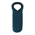 thumbnail image 2 of Three Star YN2003 Blue & Brown Checker Neoprene Bottle Holder, 2 of 2
