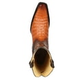 thumbnail image 6 of El General Men's Exotic Caiman Belly Cowboy Boots - Cognac 45080, 6 of 6