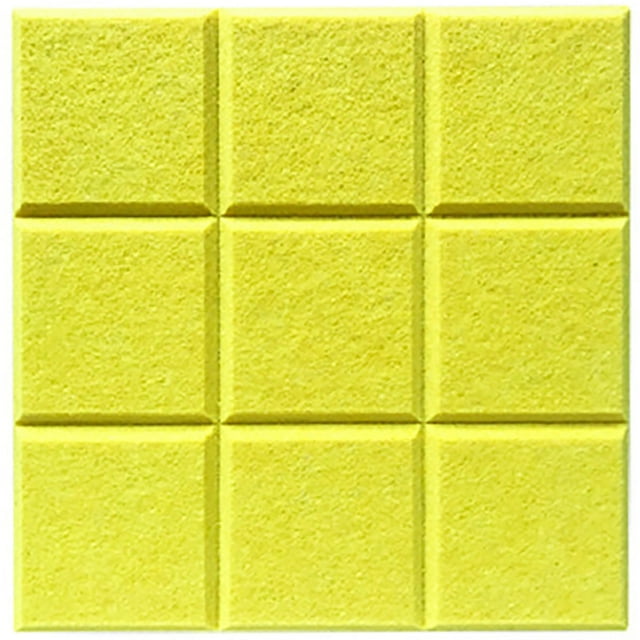Felt Board Tile Decorative Square Bulletin Board Notice Tile Pin Board Decor