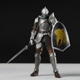thumbnail image 3 of Figma-figura DE ACCIÓN DE Demon's Souls, armadura estriada, 590, 1/12, 3 of 5