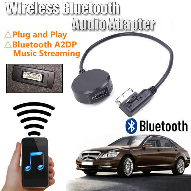 Unique Bargains Car Bluetooth Wireless Adapter Audio Radio AMI MMI Music  Interface Adapter AUX Cable for Mercedes Benz 