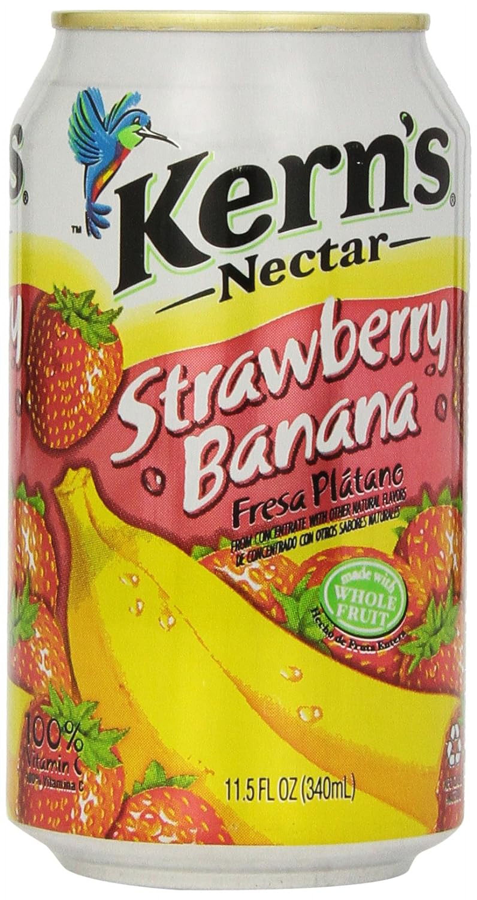Kern’s Strawberry Banana Juice Nectar, 11.5 fl oz