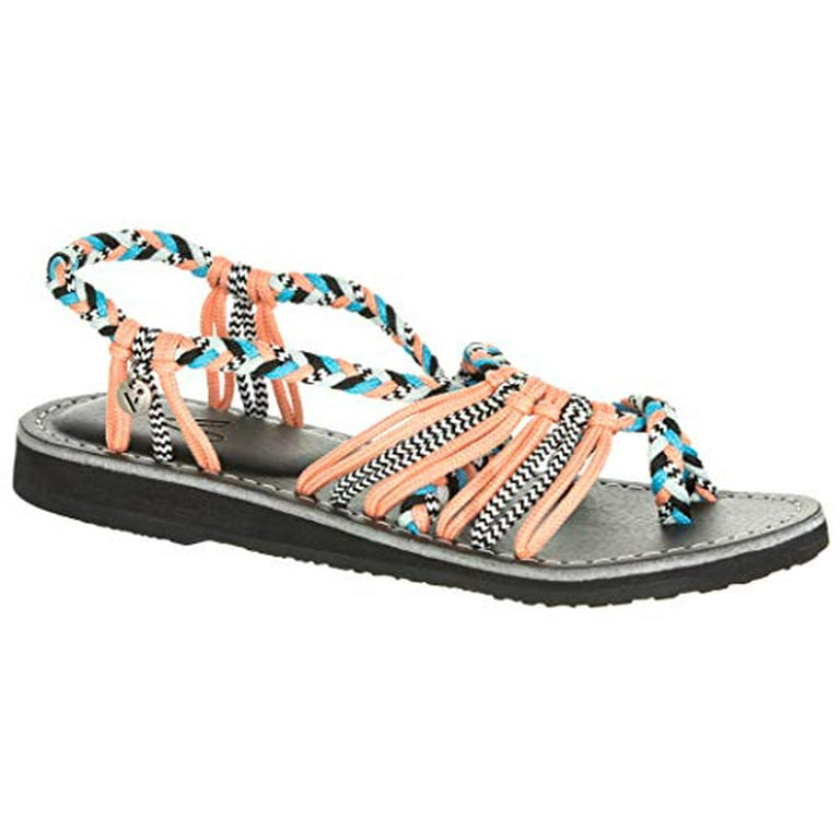 Lace up beach deals sandals sheinlook