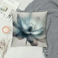 thumbnail image 2 of Shiartex Spring Flower Pillow Covers 18x18 Inch , Watercolor Blue Floral Throw Pillow Covers Square Cushion Cover for Home Couch Sofa Patio Bedroom Livingroom, 2 of 5