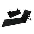 thumbnail image 1 of Silla De Piso Con Respaldo Silla De Camping Portátil Para Césped Pesca Senderismo 38 Cm X 110 Cm X 40 Cm Negro 38cmx110cmx40cm, 1 of 8