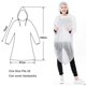 thumbnail image 5 of Capa disponible de la prenda impermeable de los ponchos de la lluvia de la emergencia con el portátil de las capillas, 5 of 5