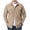 Khaki, variant on Men's Quick Dry Outdoor Hiking Shirts Casual Long Sleeve Button Down Shirts Fall Loose Fit Work Shirt with Pockets Black XXL