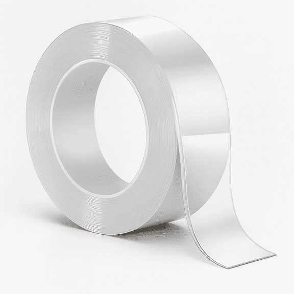 DreamCo Supplies Double Sided Heavy Duty Nano Tape, 1 inch x 16 ft, Clear